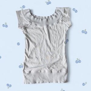 brnady melville light blue ginny top